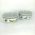 Portmeirion Bowls Botanic Butterfly Garden Cereal Dessert 5.5" Set Of 2. Fixed Price $30.60.