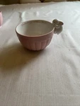 Hallmark Bowl Somebunny Needs Treat! Pink Ribbed Candy Rabbit. Fixed Price $25.00.