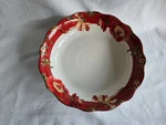 222 Fifth Fleur Rouge 13" Pasta Serving Bowl. Fixed Price $65.00.