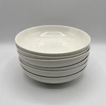 Sweese Pasta Bowls, Salad, Soup Set Of 6 Porcelain White. Fixed Price $32.39.