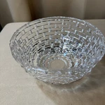 Mikasa Palazzo Inch Crystal Glass Bowl Fruit Serving Centerpiece 5118772. Fixed Price $12.00.