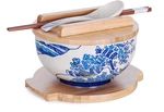 Happy Sales, Japanese Kamameshi Vintage Style Rice Noodle Ramen Bowl With Bam.... Fixed Price $55.76.