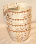 222 Fifth Festive Holidays Christmas Appetizer Dessert Bowls Set Of 4 New. Fixed Price $32.90.