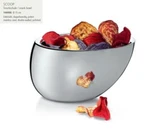 Philippi Scoop Snack/candy Serving Bowl 6"X3" Polished Stainless Steel Silver. Fixed Price $44.95.