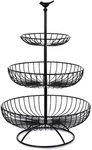 Fruit Basket Bowl For Home Cor Tableware Metal Wire 3-TIER Stand. Fixed Price $200.78.