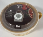 New Boston Warehouse Microwavable 24OZ Souper Mug Bowl Mustard Yellow. Fixed Price $9.99.