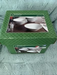Pack Of 12, Porcelain 7 Holiday Time Soup, Salad, Dinner Bowl. Fixed Price $55.86.