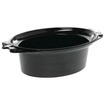Hubert Large Oval Serving Bowl Black Melamine- 20 1/2" X 12 1/10" 6". Fixed Price $71.49.