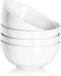 Dowan 22 Oz White Ceramic Bowls Set Of 4 - Perfect For Soup Kitchen,. Fixed Price $27.99.
