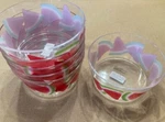 Kohls Summer Living Dinnerware Watermelon Bowls SET/6 New. Fixed Price $23.64.