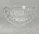 Mikasa Center Piece Palazzo Crystal Glass Bowl 7 Inch Cube/brick Stunning. Fixed Price $24.80.