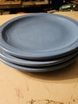 Syracuse China Cantina 9" Plate - Blueberry Set Of 3. Fixed Price $26.00.