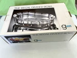 Vintage Grainware Regal Lucite Oval Divided Serving Dish Nib. Fixed Price $45.00.