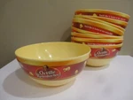 Vintage 1980S Orville Redenbacher Plastic Popcorn Bowl Lot Of 9. 10"X5". New. Fixed Price $220.00.