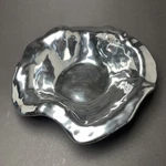 Beatriz Ball Vento Metal Bowl Silver Wavy Edge Mexico 11.5 2.75 6302. Fixed Price $19.89.