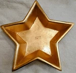 Pier 1 Terra Cotta Star Shaped Decorative Candy Nut Dish Bowl. Fixed Price $17.50.