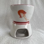 Crate & Barrel Butter Warmer 2 Pc Bowl Stand Lobster Crab Fish Design 5 3/4". Fixed Price $24.00.
