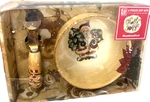 Tabletops Lifestyles 2 Piece Dip Set 4.75" Bowl Spreader Handcrafted. Fixed Price $15.99.