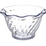 Lot Of 24 Tulip Dessert 5OZ 3.5"DISH Berry Carlisle 453207 Clear Dishwasher Safe. Fixed Price $20.52.