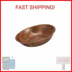 Winco WWB-8, 8-INCH Woven Wood Salad Bowl, Brown. Fixed Price $13.79.