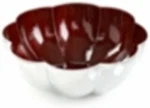 Simply Designz Serveware, Red Lotus Bowl. Fixed Price $40.49.