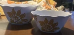 Set Of 2 Better Homes & Gardens Melamine Bowls - Citrus Blossoms. Fixed Price $35.00.