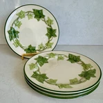 4-FRANCISCAN Ivy Bread Dessert Plates 6 3/8 1947-49 *excellent. Fixed Price $19.99.