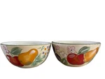 Vintage Home China Fruit Pattern Bowls Set Of 4 Hand Painted Cottagecore. Fixed Price $29.99.
