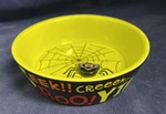 Hallmark Halloween Glazed Porcelain 3D Spider Candy Treat Dish Bowl Nwt. Fixed Price $8.99.
