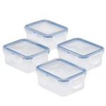 Lock & Easy Essentials Food Storage Container Set, 4-PIECE -clear. Fixed Price $24.45.