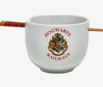 Harry Potter Hogwarts 20-OUNCE Ramen Bowl With Chopsticks. Fixed Price $12.99.