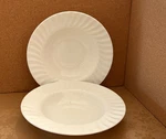 (2) Royal Doulton Cascade 8 1/4 White Rim Soup - Set Of Bowls 5073. Fixed Price $30.00.