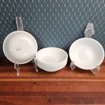 Set Of Corelle Winter Frost White Small Berry/dessert Bowls 5-3/8". Fixed Price $26.00.