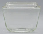 Pyrex 501-B Refrigerator Jar & Lid Originals Clear 1/4" Wide 3/8" Tall. Fixed Price $30.23.