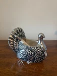 Boston Warehouse Gravy Boat Ceramic Turkey Cranberry Dish Bowl Candy Thanksgivin. Fixed Price $30.00.