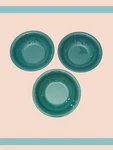 Carlisle Durus Green Melamine 16 Ounce Cereal Bowl Sierrus 7.25" Set Of 3 New. Fixed Price $25.99.