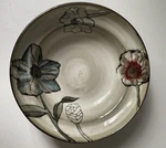 Pfaltzgraff Harker Round Vegetable Serving Bowl, Stoneware Floral, 9 3/4. Fixed Price $21.99.