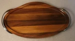 Nambe MT0625STEVE Cozzolino Cutting Board Designer Made Santa Fe. Fixed Price $90.00.