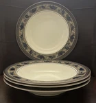 Set Of Mikasa Intaglio CAC01 Arabella Soup/pasta/cereal Bowls 9 1/4 Japan. Fixed Price $29.99.