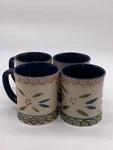4X Temptations By Tara Old World Vivid Blue Coffee Mug / Tea Cup Temp-tations. Fixed Price $49.99.