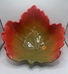 Better Homes And Gardens Maple Leaf Ceramic Bowl For Fall / Autumn Season - New. Fixed Price $20.00.