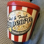 Wabash Valley Farms Large Popcorn Bowl Tub Container 5 Tall. Fixed Price $20.00.