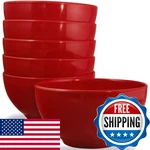 Calypso Basics By Reston Lloyd Melamine Bowl Of Red 16 Ounces 73600RSET. Fixed Price $48.76.