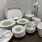 Noritake Progression China Palos Verde Dinnerware Set Service For 8 60 Pieces. Fixed Price $199.95.