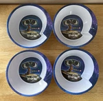 X4 Zak! Designs Kids Toddler Galaxy Disney Walle Plastic Cereal Bowls Lot. Fixed Price $26.99.