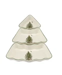 Spode Set Of 3 Christmas Tree Bowls - Ceramic Dipping Tableware. Fixed Price $48.00.