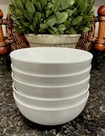 Rare Ralph Lauren Club Porcelain Bright White Soup Cereal Bowl 6 3/8. Fixed Price $135.00.
