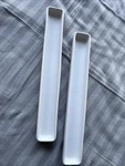 2 Pampered Chef Simple Additions Olive/condiment Trays 13.5 Hospitality Set. Fixed Price $14.00.