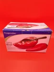 Progressive Salsa Bowl 3 Piece, Ceramic, Chili Pepper Shaped Serving Set New. Fixed Price $12.00.