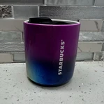 Starbucks Purple Iridescent Rainbow Ceramic Tumbler Short Mug 8OZ 2021 New! Read. Fixed Price $17.00.